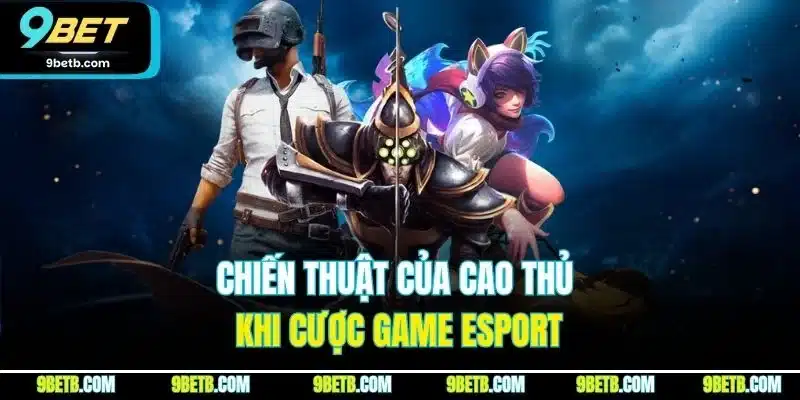 Chiến thuật của cao thủ khi cược game Esport